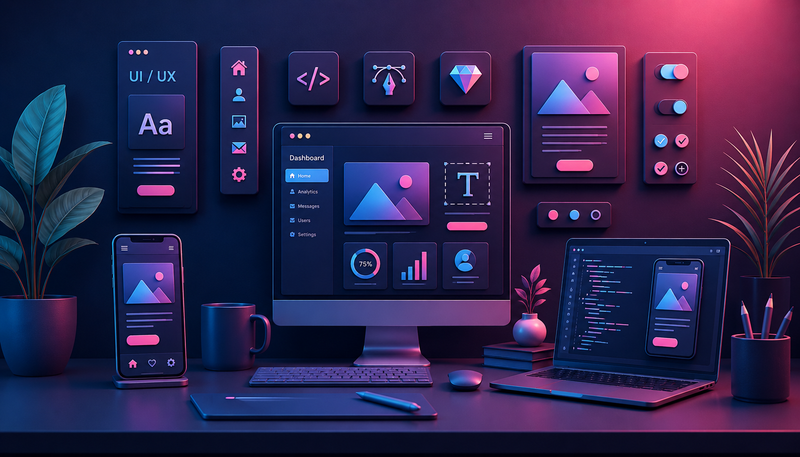 Modern UI Design & Development for Growing Businesses